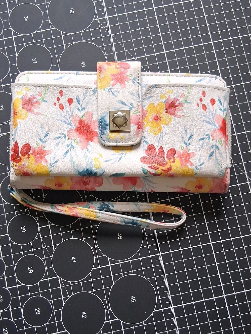 Floral Wristlet